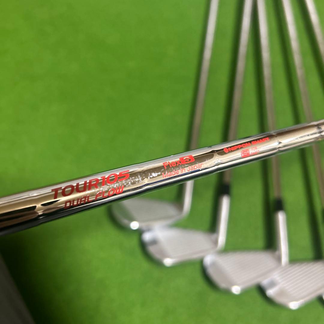 【最終値下げ】258CBPアイアンセット　モーダス105Sデュアルフローシャフト