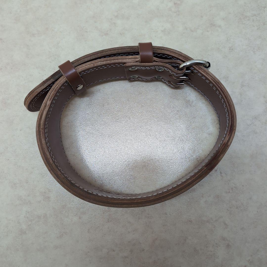 ゴールドジム　プロレザーベルト　Mサイズ