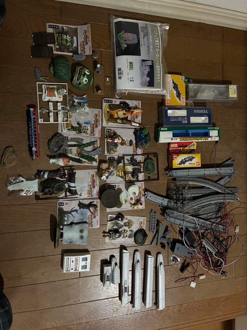 訳あり　鬼太郎列車模型　キハ40 ゲゲゲのしげる　妖怪絵巻　他多数