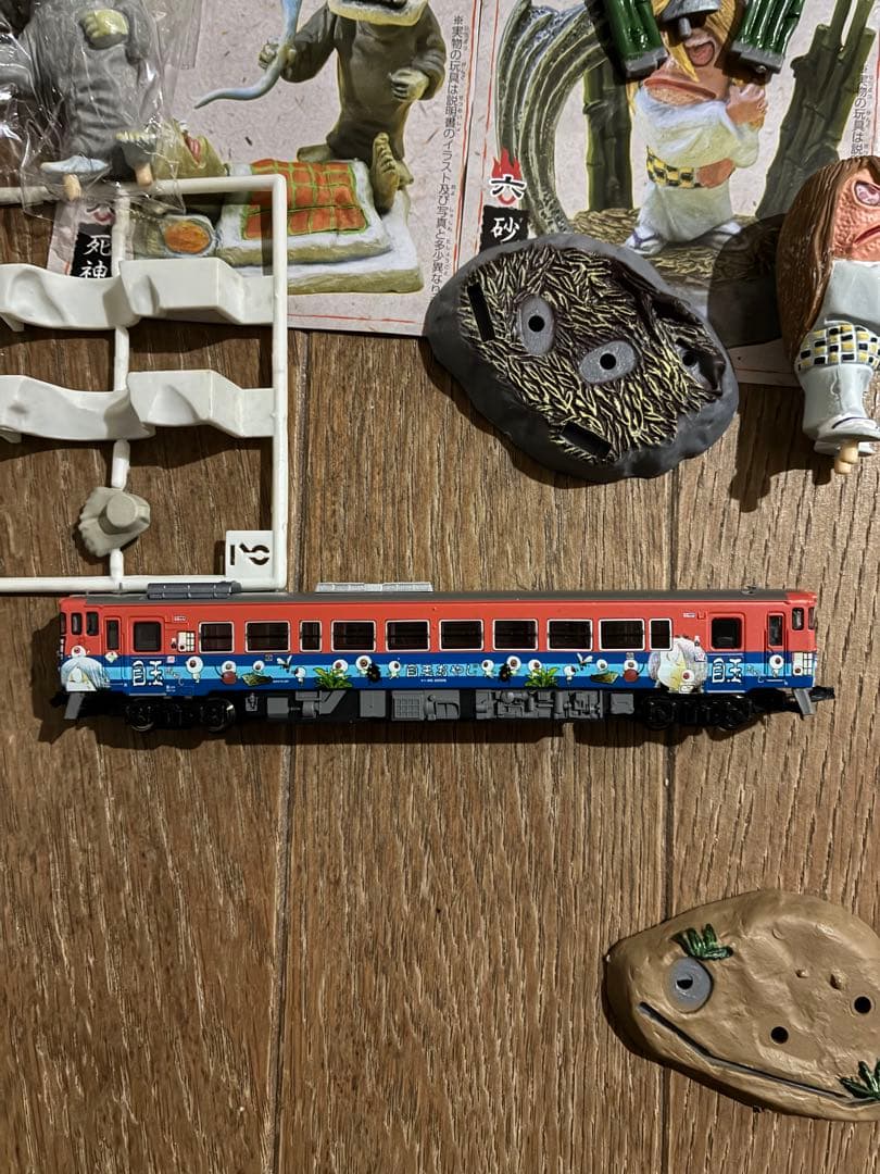 訳あり　鬼太郎列車模型　キハ40 ゲゲゲのしげる　妖怪絵巻　他多数