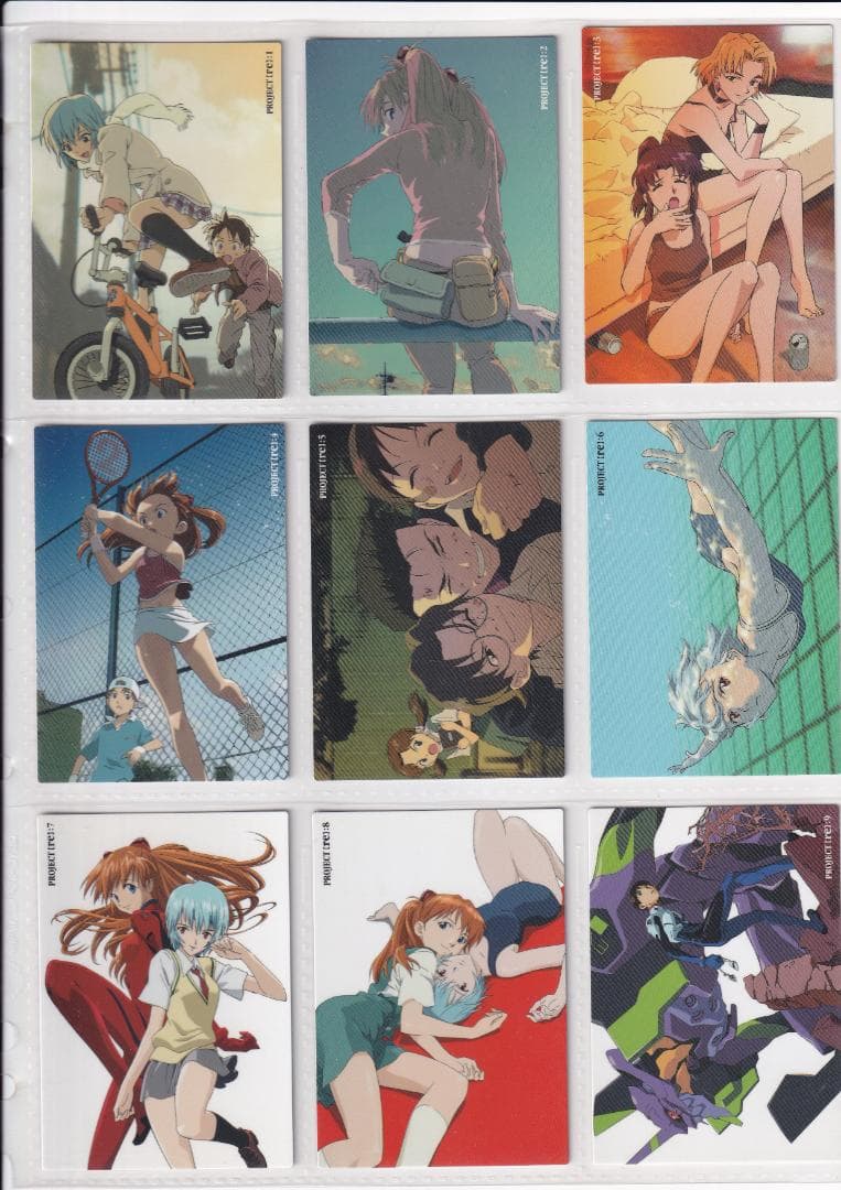 期間限定　エヴァンゲリオン　カードダスマスターズ四集　全９９種コンプ　初版