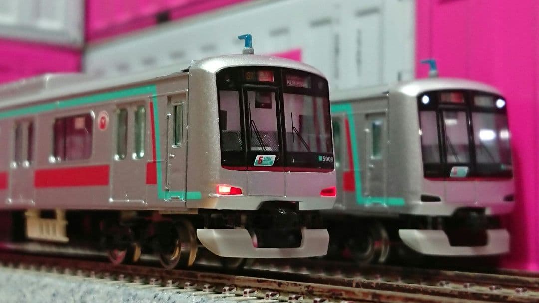Nゲージ グリーンマックス 東急5000系 田園都市線 6ドア車 5109F
