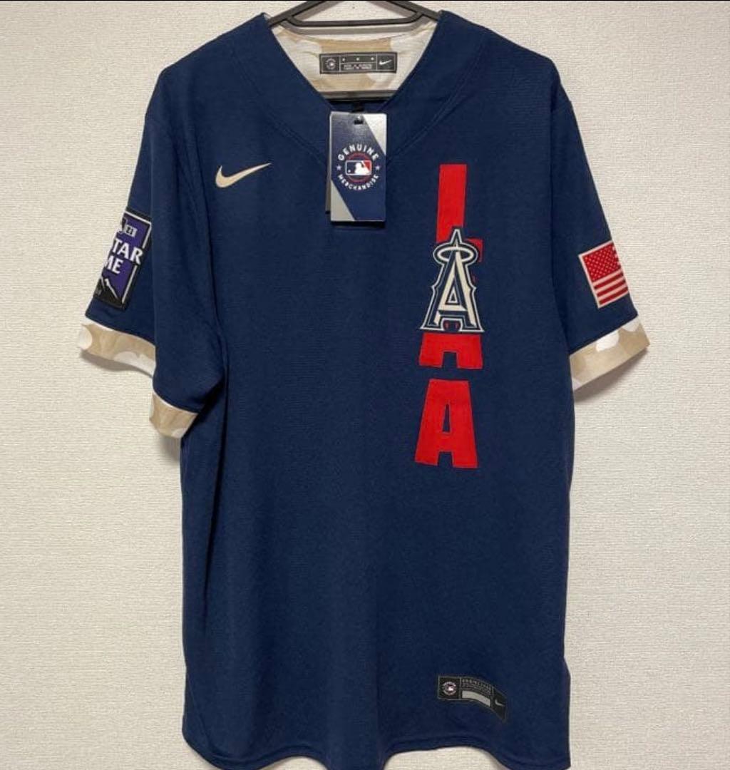 大谷翔平 2021オールスターゲーム レプリカユニフォーム 17番 額付き