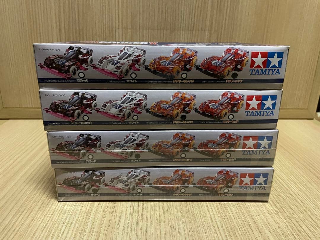 トライダガーXプロメテウス 全4種コンプリートセット ミニ四駆