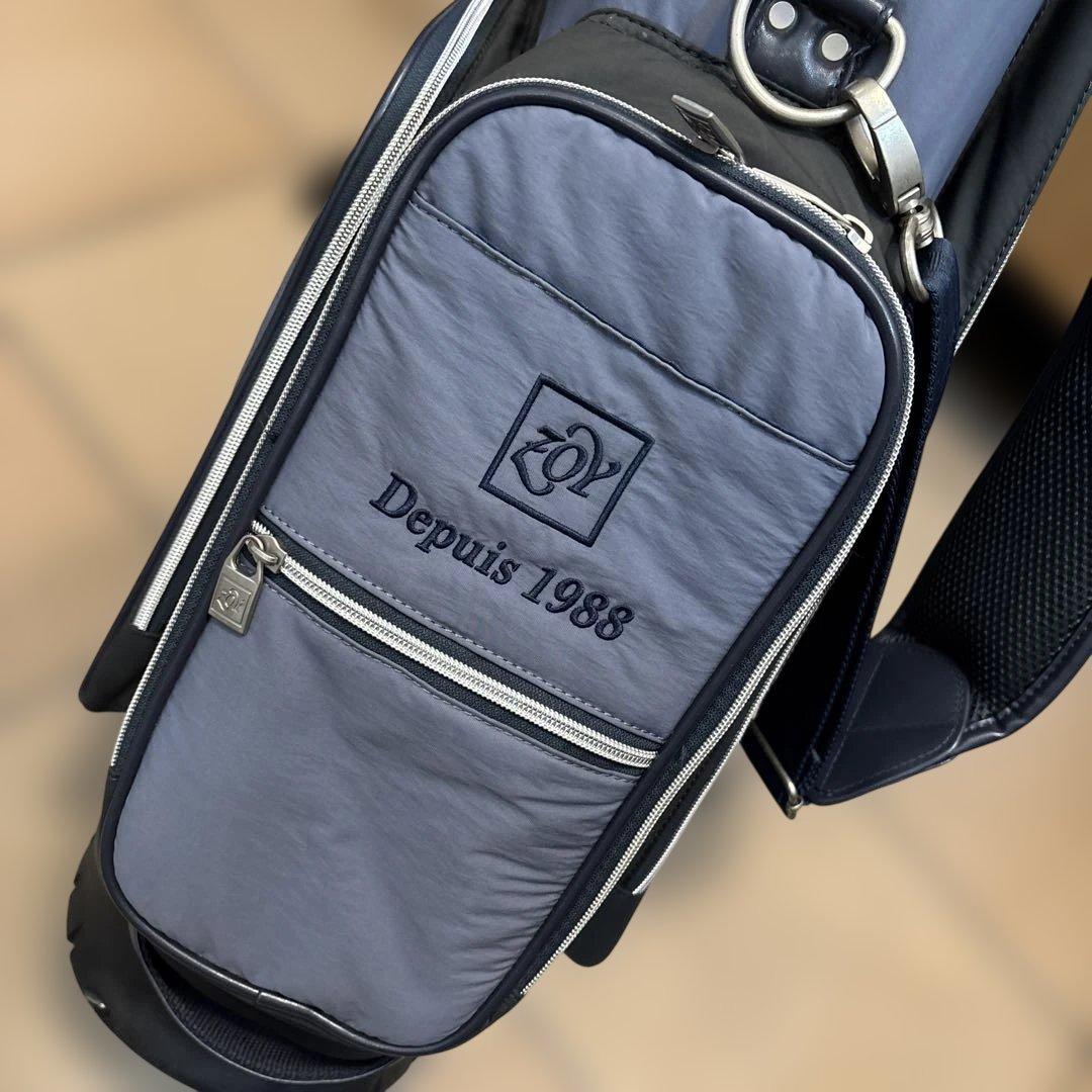 ZOYゾーイ スタンド型キャディバッグ 9.5型 軽量タイプ ブルー系