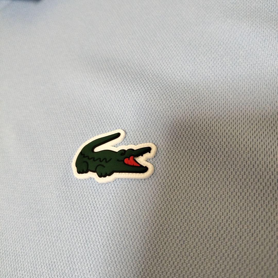 新品　LACOSTE　ラコステ　ノバクジョコビッチモデル　ポロシャツ 水色