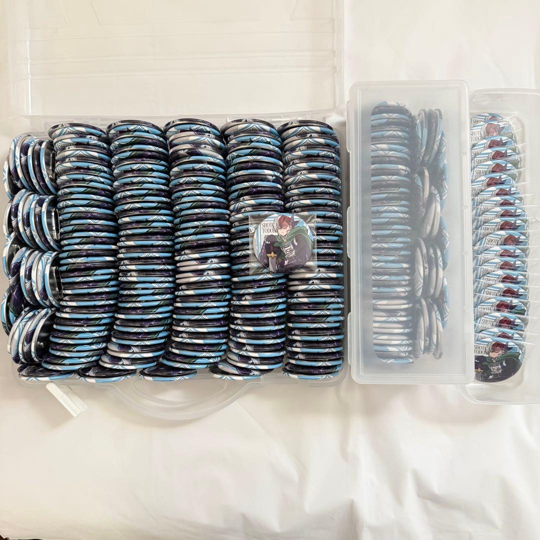 ヒロアカ 轟焦凍 冬十傑 アニメ絵 缶バッジ 80点