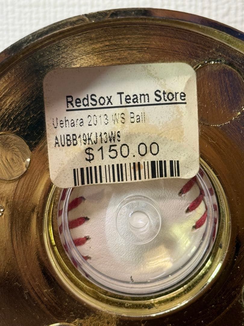 MLB 上原浩治　直筆サインボール　2013年ワールドシリーズボール