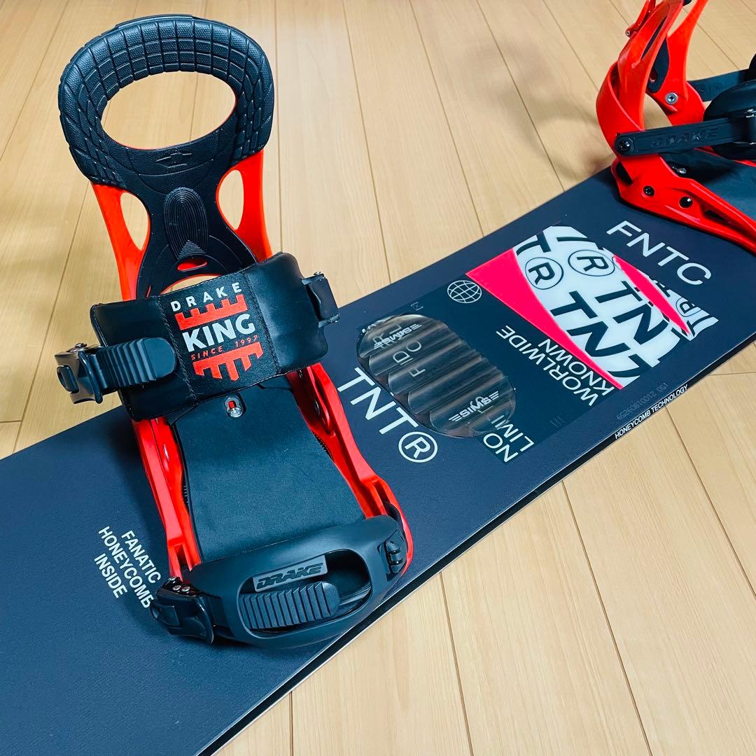 FNTC TNTR 150cm スノーボード DRAKE KING ビンディング