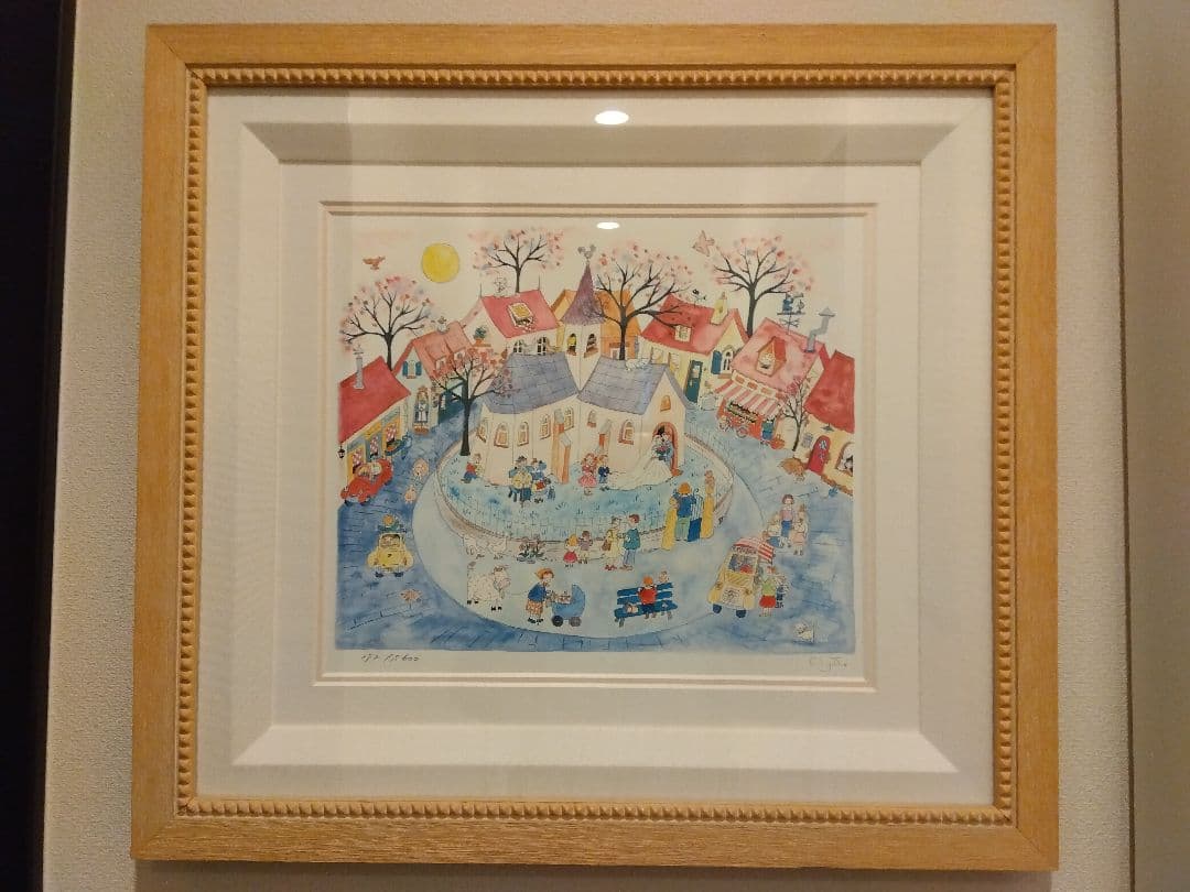 クリーブ　版画　村の結婚式