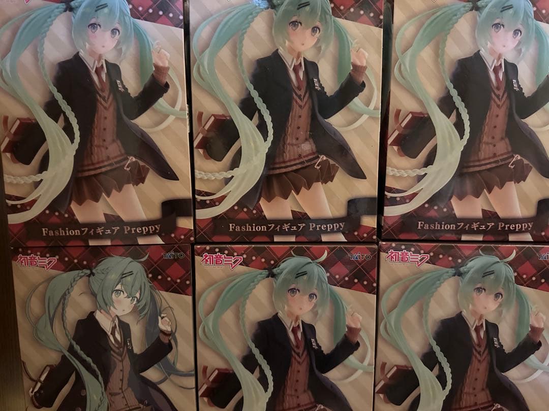 初音ミク　fashionフィギュアpreppy 6個