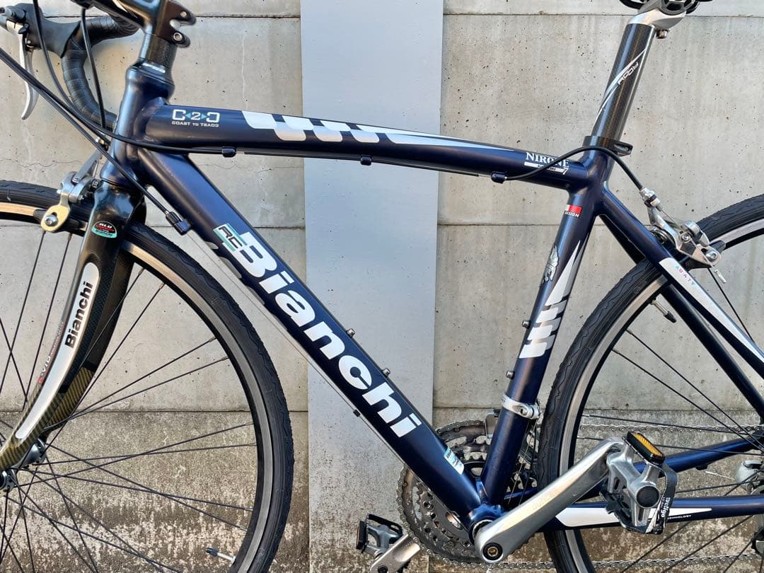 【超美品・整備済】ビアンキ　ビアニローネ7 27速　ロードバイク　CT470mm