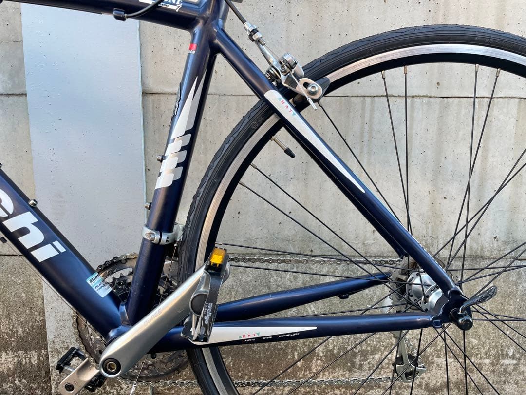 【超美品・整備済】ビアンキ　ビアニローネ7 27速　ロードバイク　CT470mm