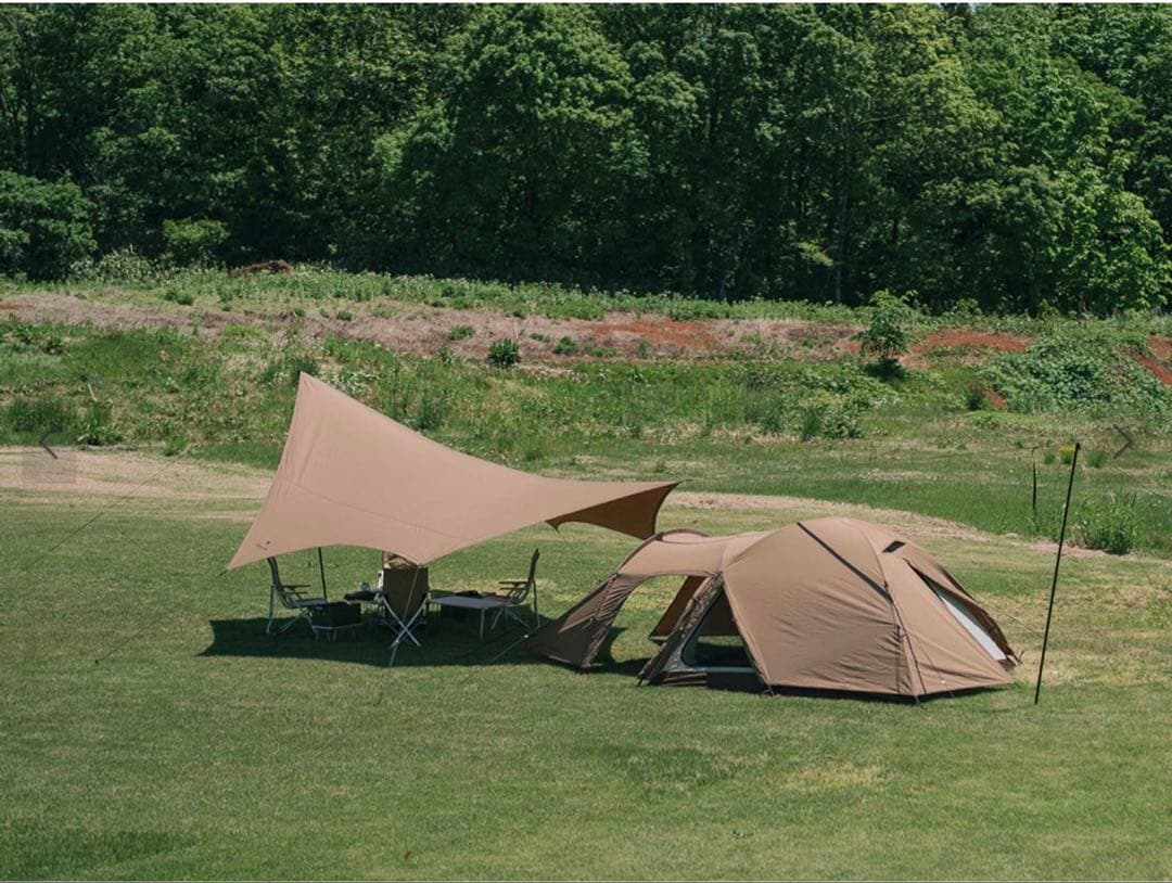 スノーピーク アメニティドームM TC 試し張り