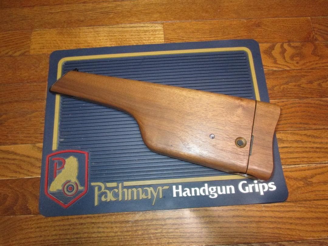 レア　貴重品！　モーゼルM712用　ショルダーストック/ホルスター　木製　美品