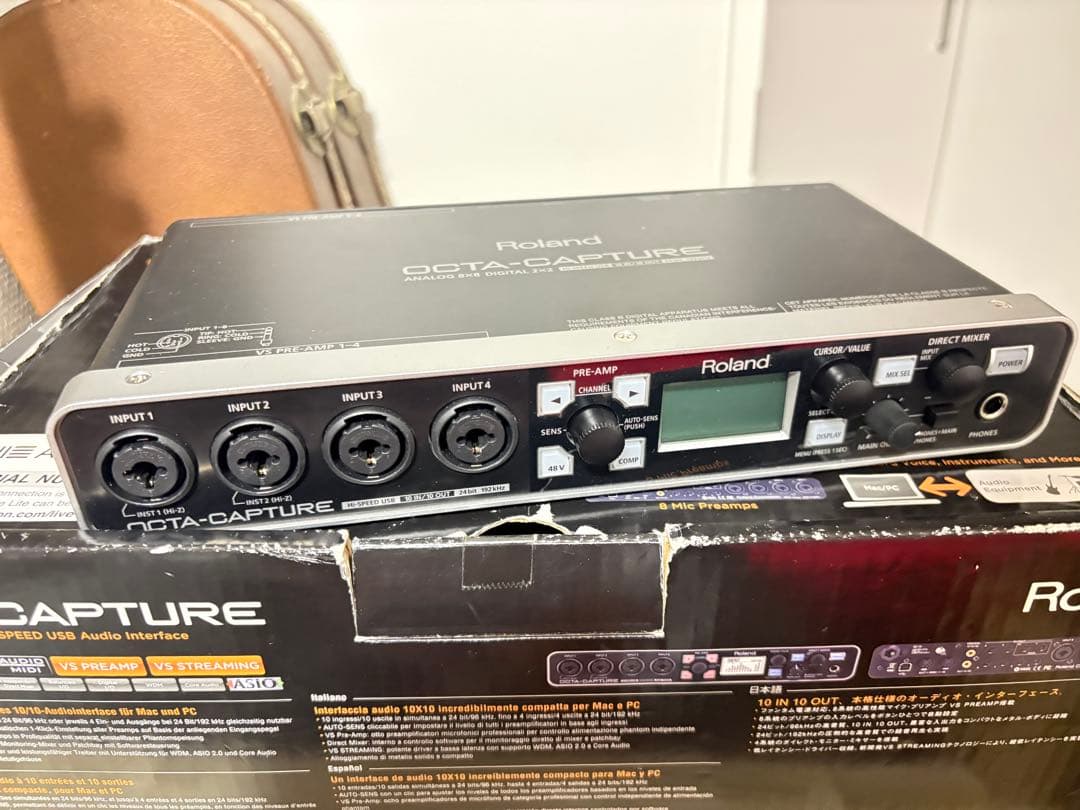 DTM・DAW Roland OCTA-CAPTURE UA1010