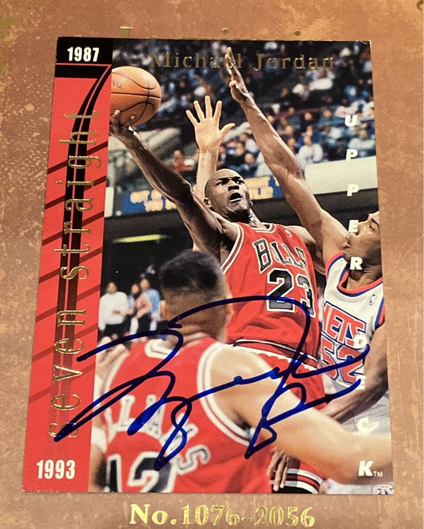 NBAカード Michael Jordan マイケルジョーダン サインカード