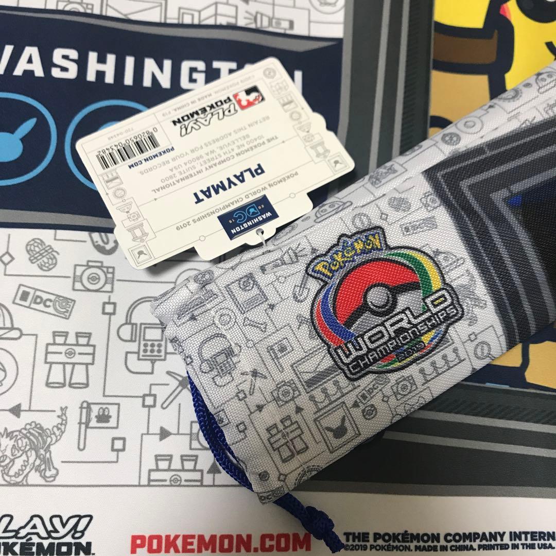プレイマット WCS2019 ワシントン ピカチュウ