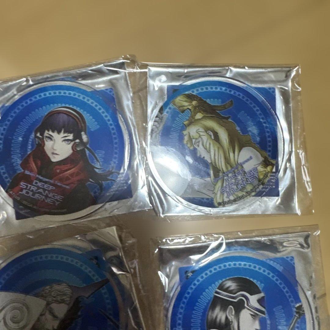 真・女神転生 DSJ 仲魔アクリルコースター ９種　未使用　ペルソナ　ATLUS