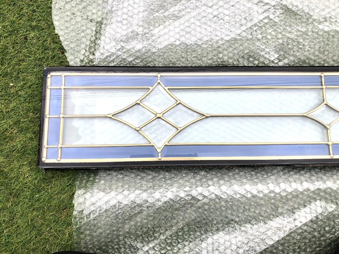 大型 ステンドグラスパネル 三重構造 高性能 住宅リフォーム DIY 窓 ドア