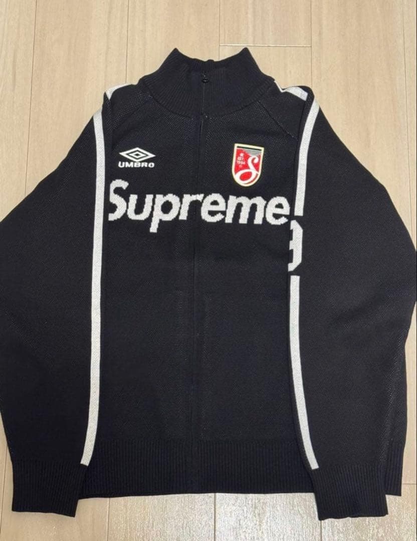 ウェア supremeUmbro Zip Up Sweater \