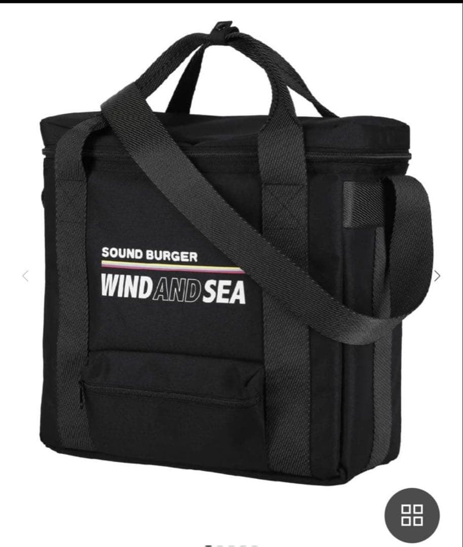 DJ機材 Sound Burger x WIND AND SEA Record Bag