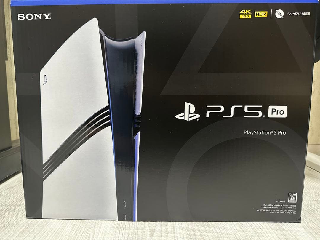 PS5 Pro 本体 新品未使用 CFI-7000BO1