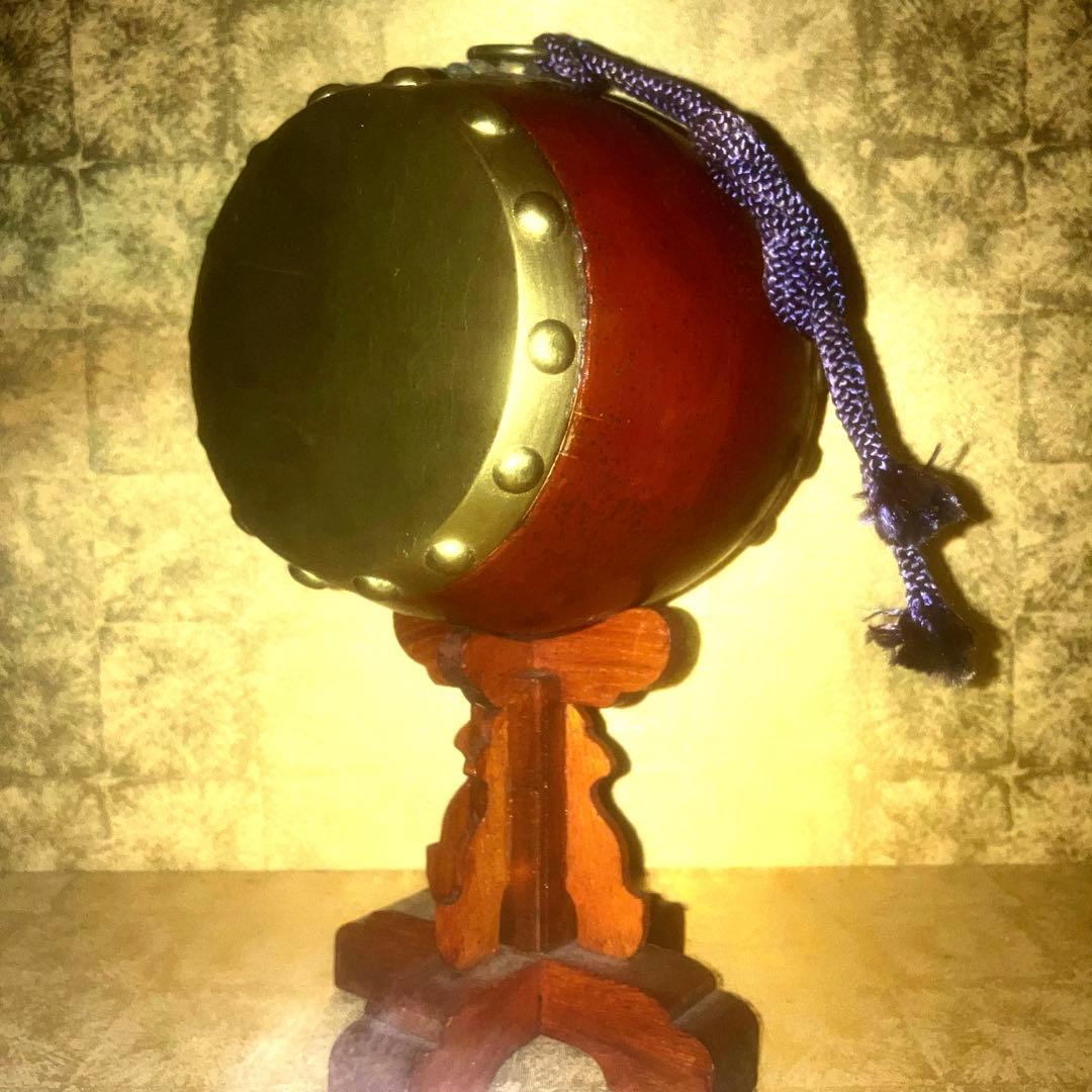【特級呪物】場を清め神仏との繋がりを深める祈祷太鼓　曰く付き　縁起物　開運　交信