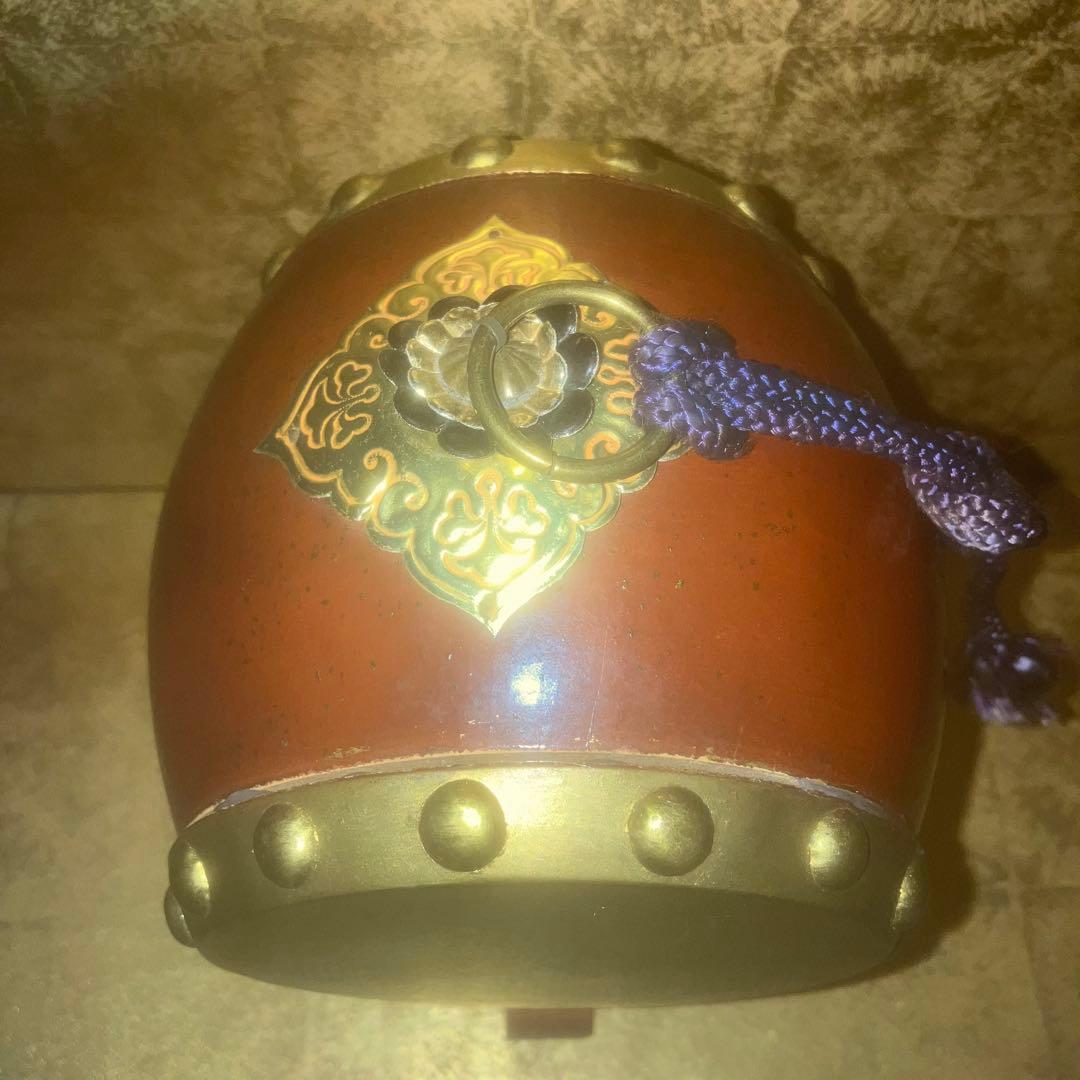 【特級呪物】場を清め神仏との繋がりを深める祈祷太鼓　曰く付き　縁起物　開運　交信