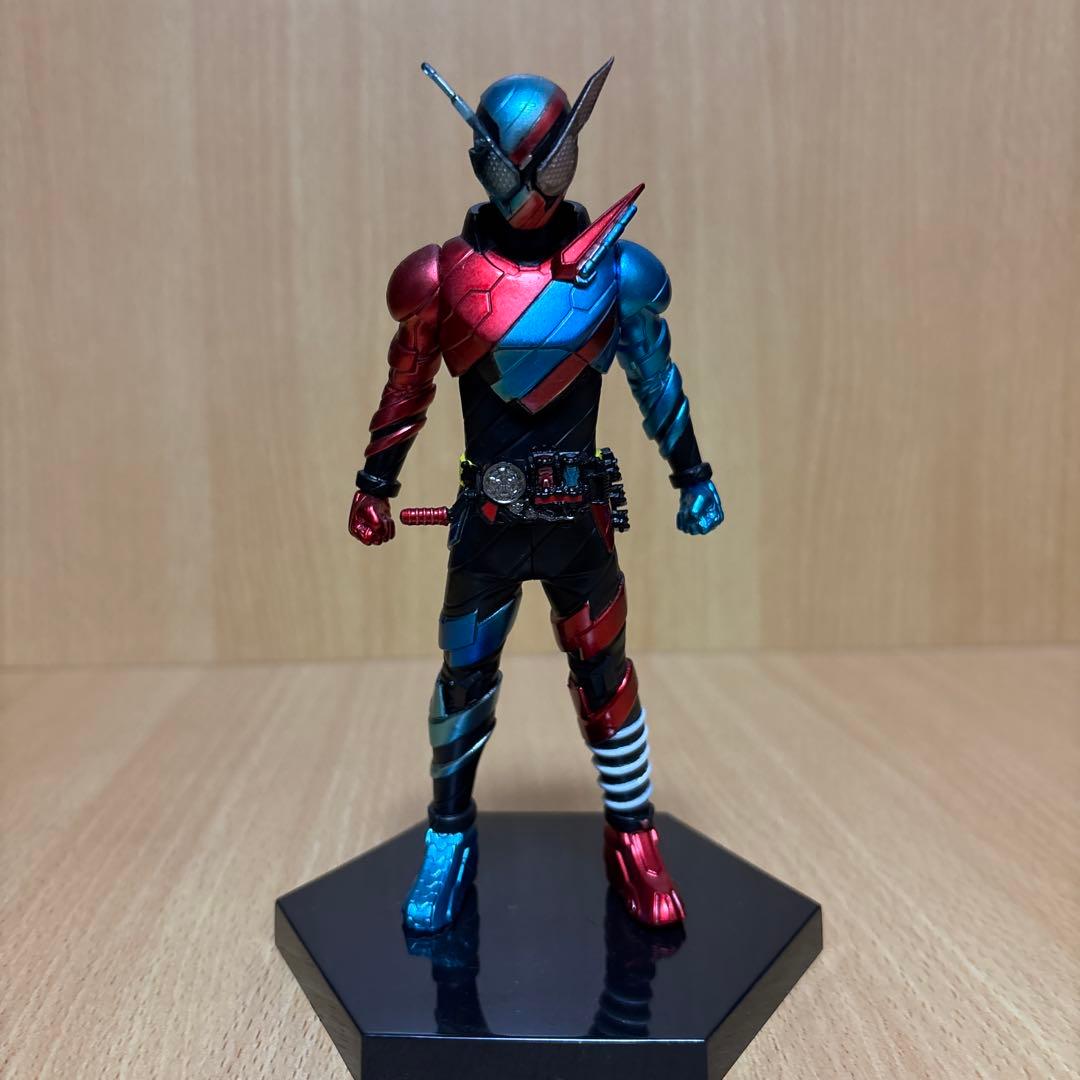 仮面ライダーフィギュア5種&BIGサイズ ソフビマスクディスプレイ