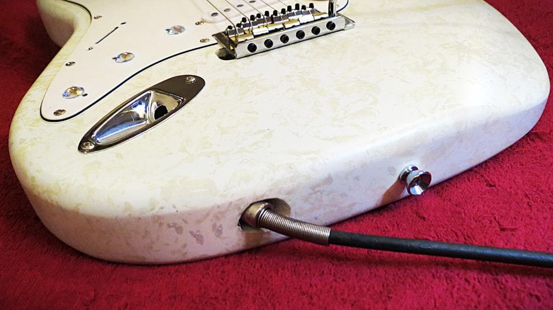 ST　リバース右用　ラッカーオリジナル塗装　アルニコPU　ウィルキンソンBr