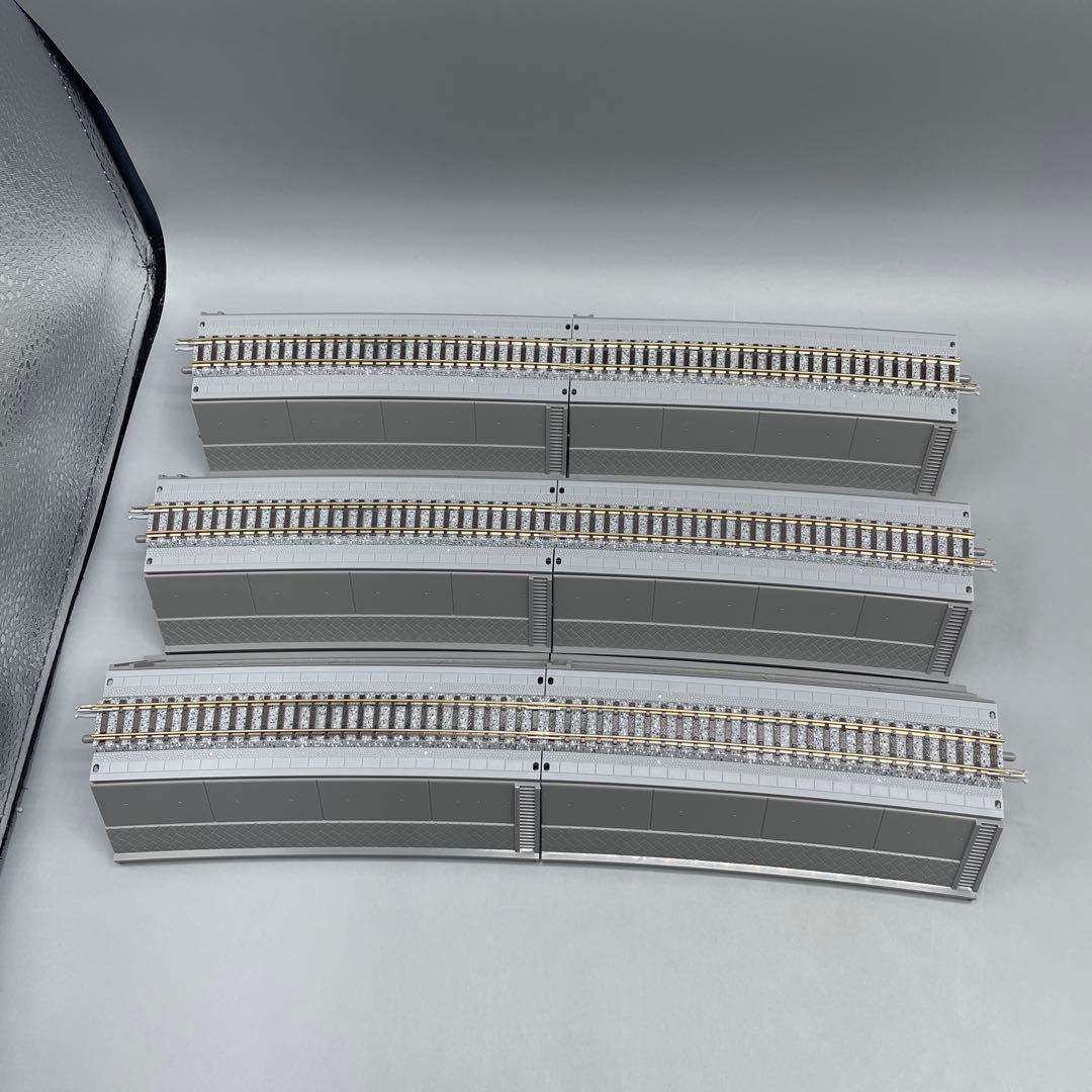 TOMIX 築堤大カーブレール 延長部・複線化セット 2点まとめ Nゲージ