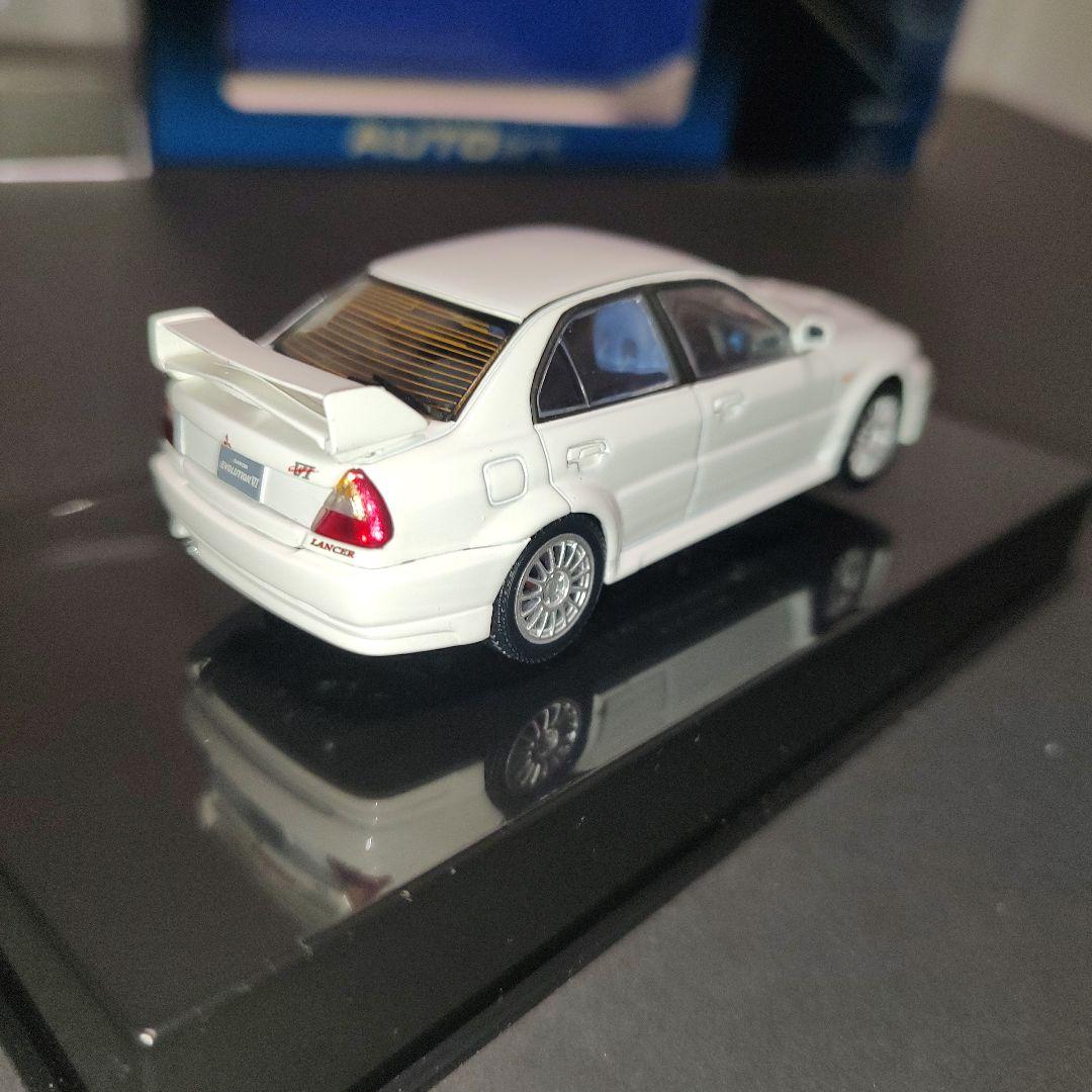 オートアート 1/43 三菱 ランサーエボリューション Ⅵ ホワイト
