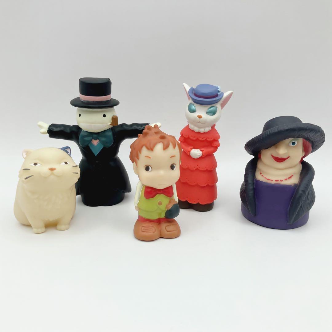 ジブリ　指人形　トトロ　天空の城ラピュタ　紅の豚　千と千尋の神隠し　宮崎駿