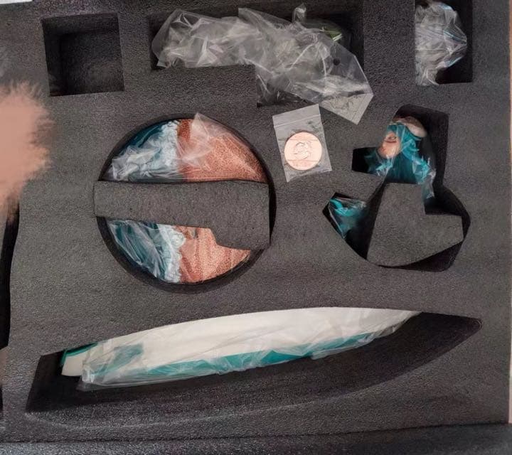 BLEACH 黒衣少年図 ネリエル ガレージキット ガレキ スタチュー⑦