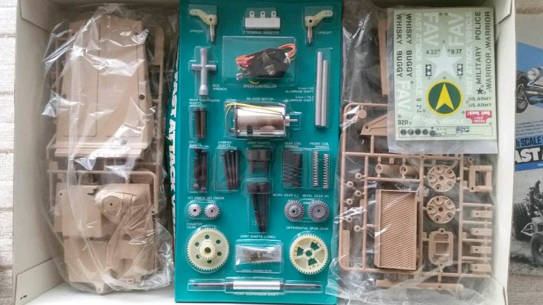 未開封　当時物　1984年 タミヤ　ラジコン　 アタックバギー