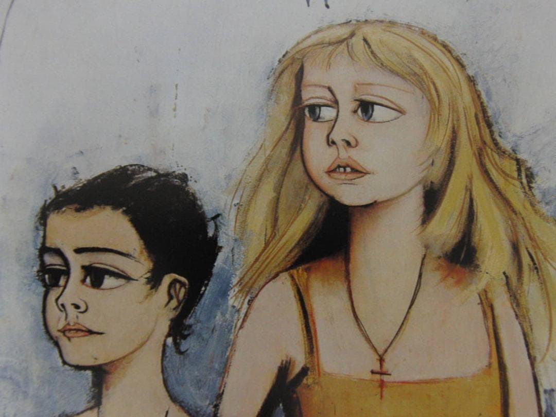 ベルナール・ビュッフェ,「Daniele et Virginie」、人気作品