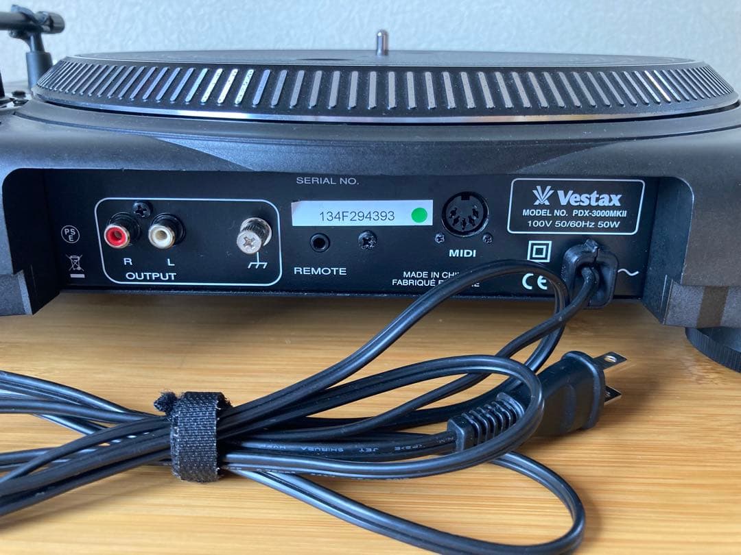 Vestax PDX-3000MKII ターンテーブル