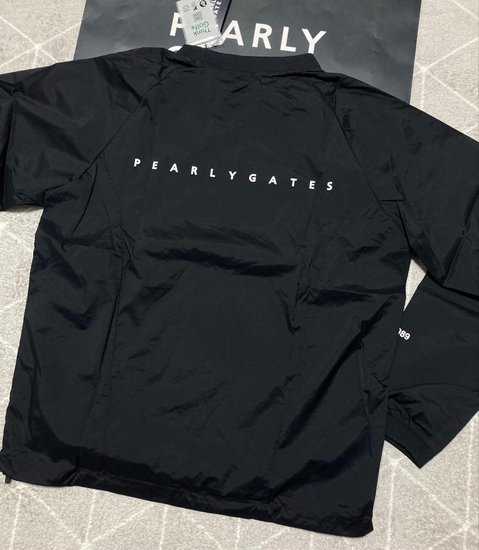 新品 パーリーゲイツ FLEX-IEDストレッチスニードジャック(5)L/紺