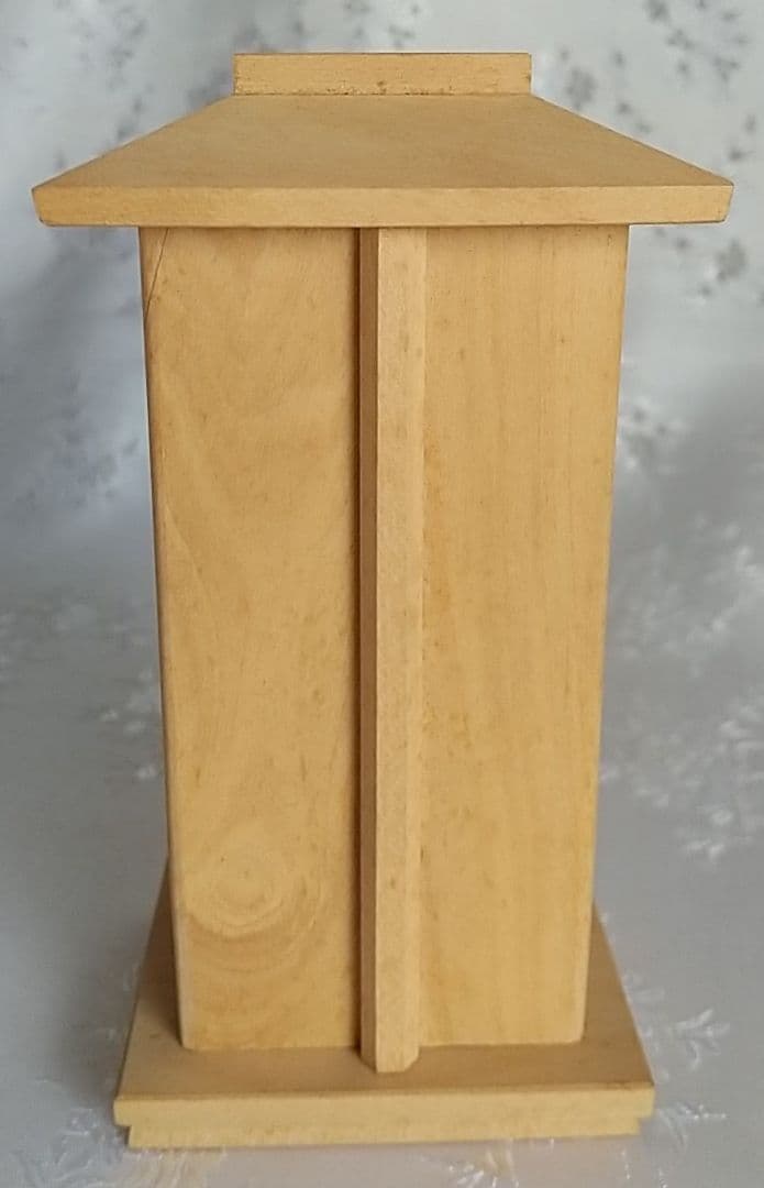 地蔵菩薩立像【極小】#400 厨子入り 木彫 仏像