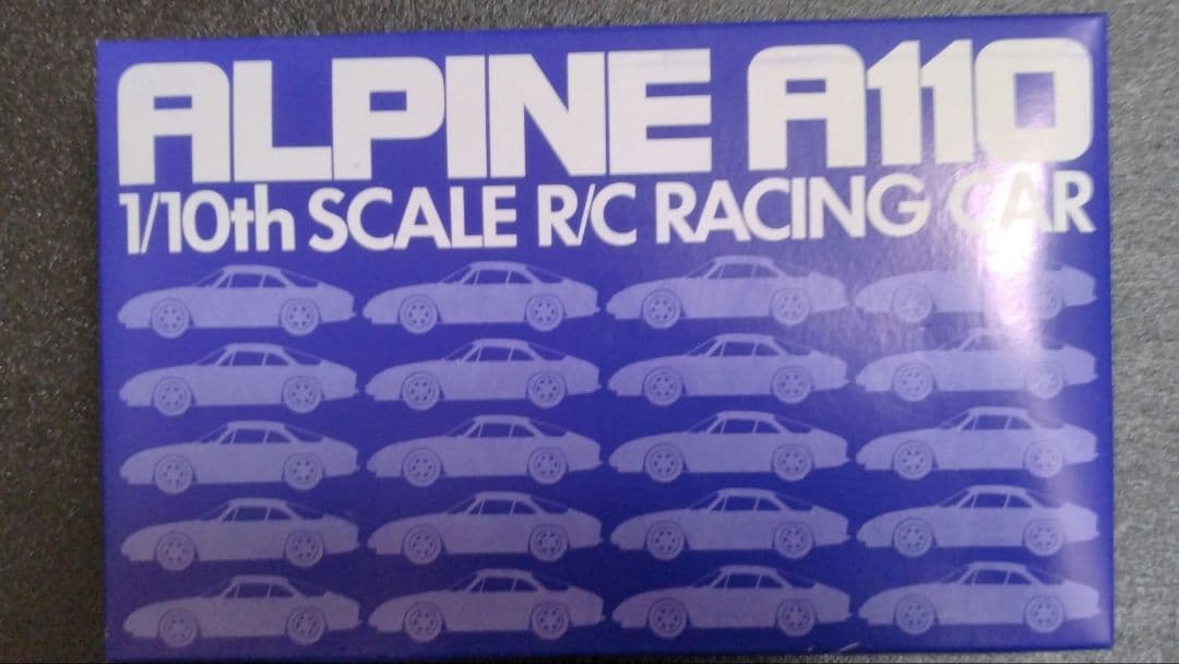 TAMIYA ラジコンALPINE A110 M-02