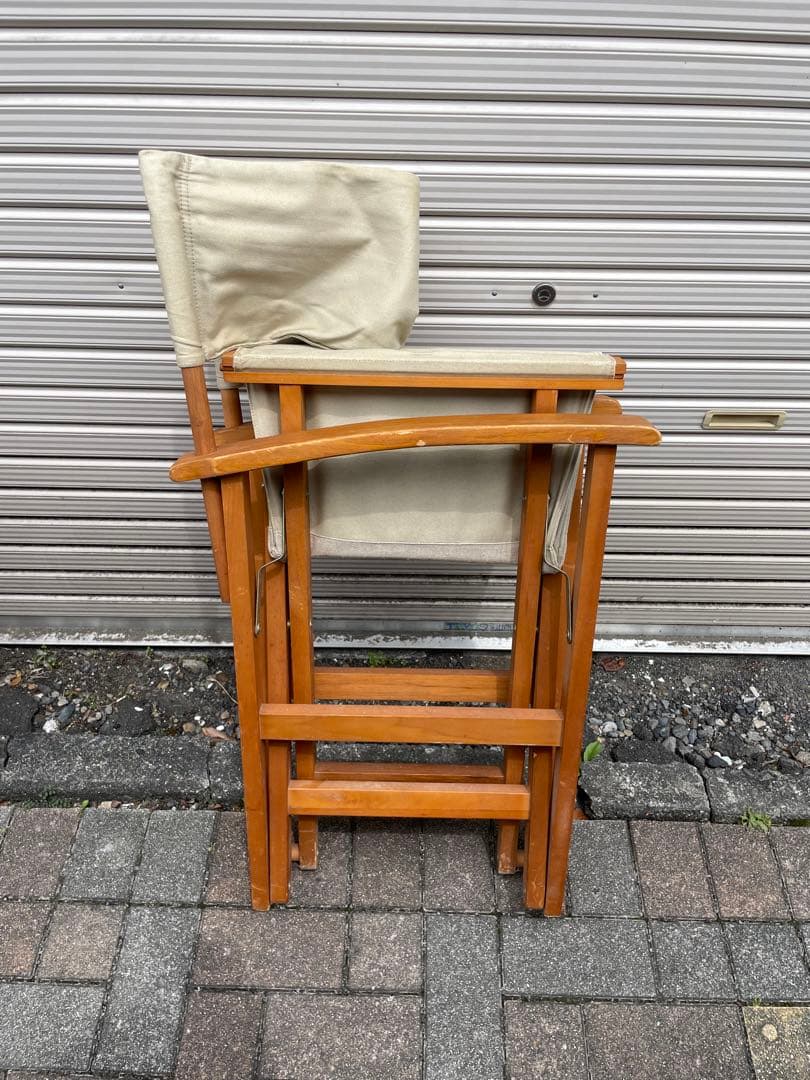 コールマンウッドチェアー　Coleman ビンテージ