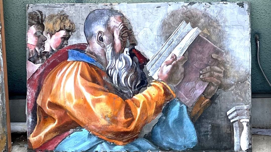 壁画 ミケランジェロ フレスコ 絵画