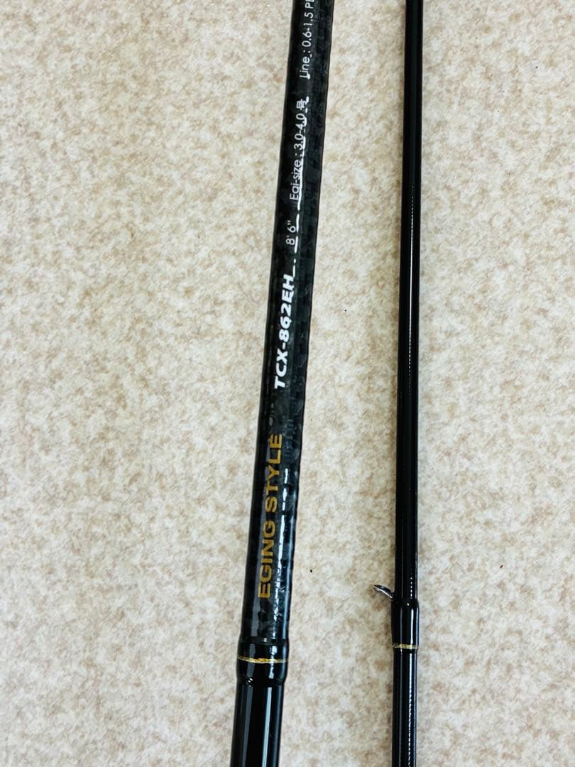 美品 Major Craft TCX-862EH エギング ロッド 竿