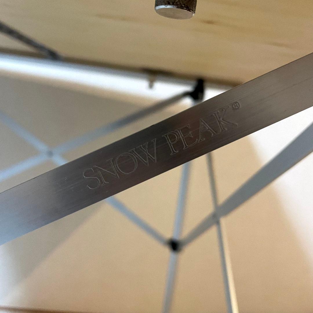  peak フォールディング　テーブル　高さ調整可　シナベニア