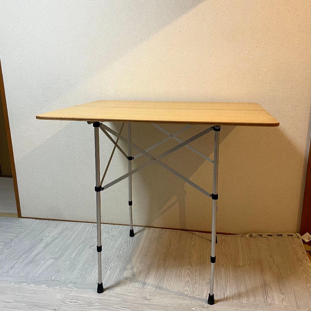  peak フォールディング　テーブル　高さ調整可　シナベニア