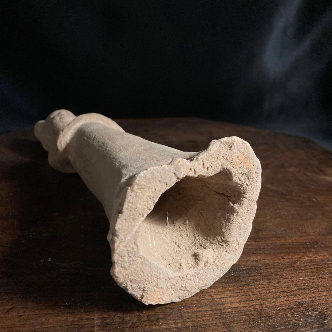 赤札閉店セール❗️【ギャラリー三益】中国古美術　唐代加彩美人俑（唐時代）