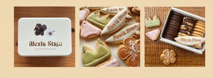 新品未開封☆Alexia Stam 表参道店舗限定　コラボクッキー缶 3