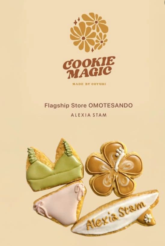 新品未開封☆Alexia Stam 表参道店舗限定　コラボクッキー缶 3