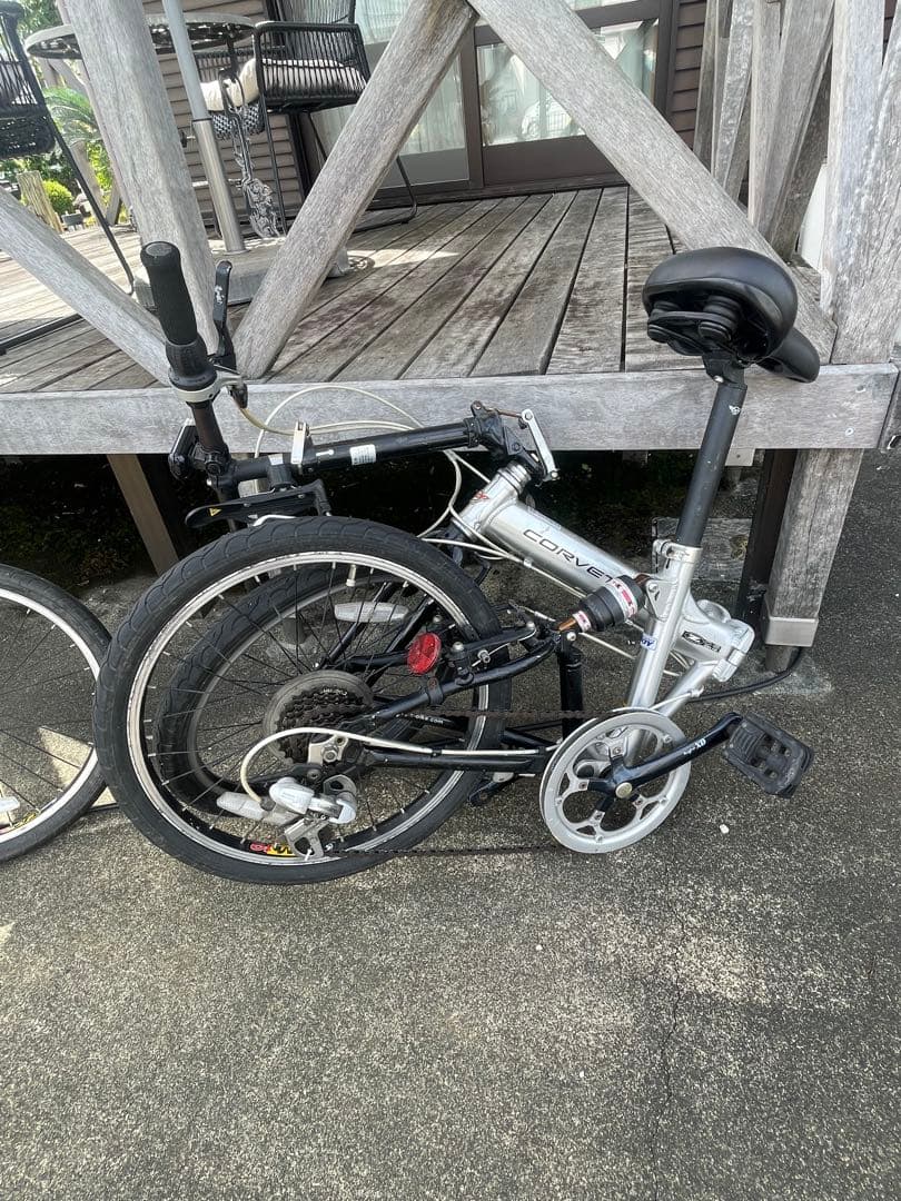 GM 20インチ　折り畳み自転車　2台セット　シルバー